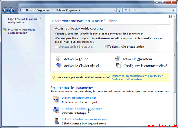 Agrandir l'apparence gnrale de Windows Seven