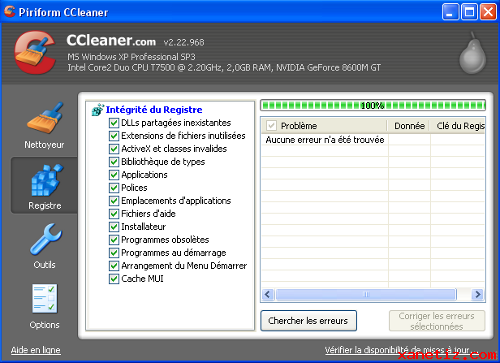 Nettoyer son PC avec CCleaner