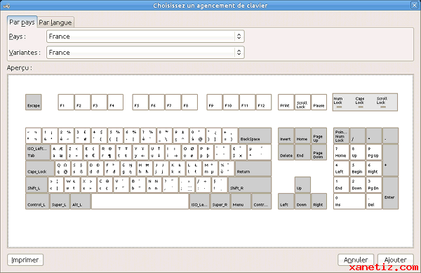 Changer un clavier QWERTY en AZERTY sur Ubuntu