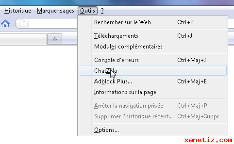 Parler sur IRC avec ChatZilla