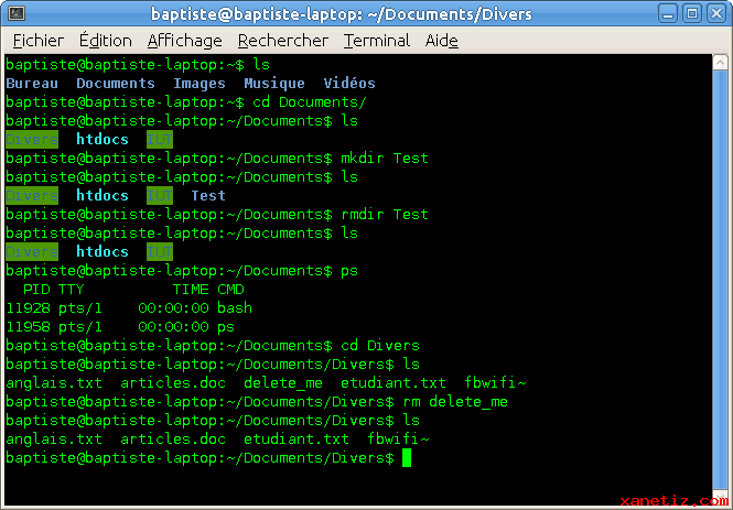 La liste des commandes du terminal sur Linux