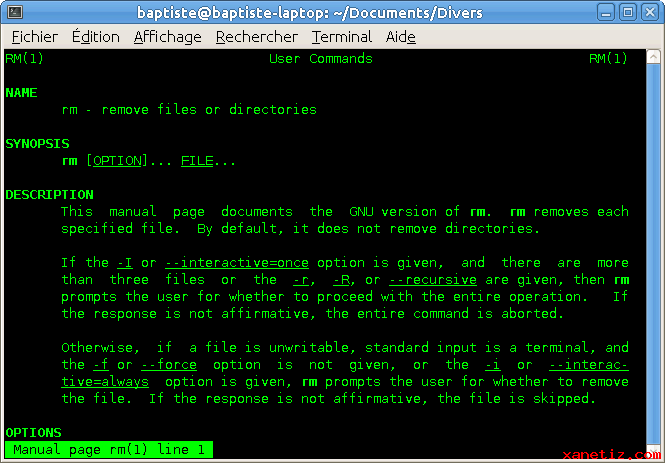 La liste des commandes du terminal sur Linux