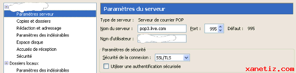 Configurer un compte Hotmail avec Thunderbird