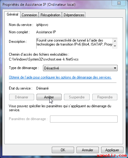 Configurer les services Windows avec services.msc