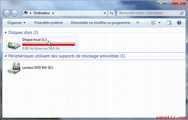 Convertir un disque dur FAT32 en NTFS