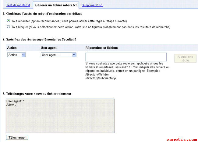 Les fichiers robots.txt et sitemap.xml