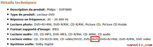 Lire un DivX sur sa tlvision