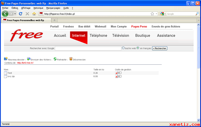 Transfrer son site sur un hbergeur gratuit