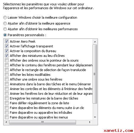 Optimiser l'affichage de Windows