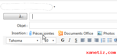 Ajouter une pice jointe dans un e-mail