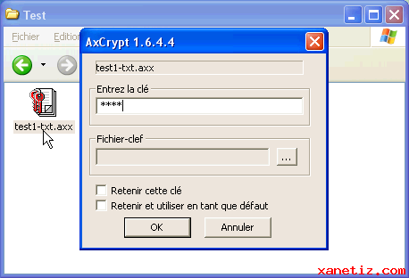 Protger un dossier sur Windows