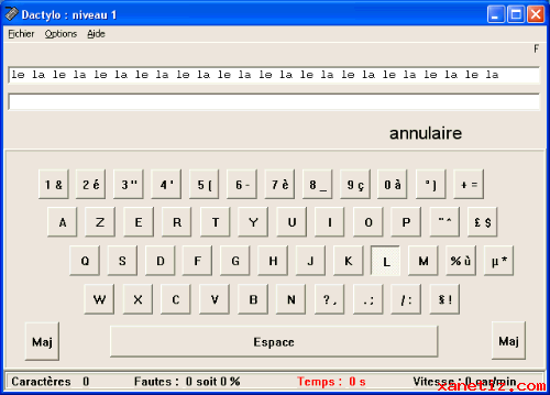 Utiliser facilement tous ses doigts sur un clavier