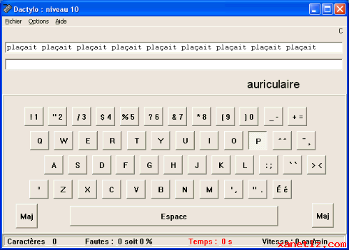 Utiliser facilement tous ses doigts sur un clavier